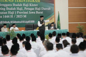 Pesan Ridwan Kamil Kepada Petugas Haji: Kuatkan Niat Layani Jemaah Haji