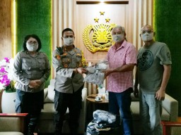 BBCO Sumbang Masker untuk Anggota Polisi