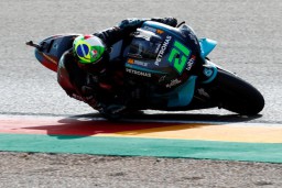 Dikawal Ketat Duo Suzuki, Morbidelli Sukses Juara di GP Teruel