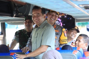 Rombongan Peserta Balik Mudik Gratis Diberangkatkan dari Kota Probolinggo