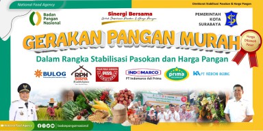 Gerakan Pangan Murah, Pemkot Surabaya bersama Stakeholder Sediakan Bahan Pokok di Bawah Harga Pasar