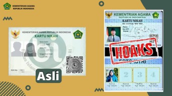 Hoaks Kartu Nikah Kembali Beredar
