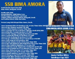Bima Amora Menganti, Barometer SSB di Gresik