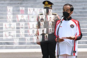 Presiden Jokowi Lepas Kontingen Indonesia ke Olimpiade Tokyo