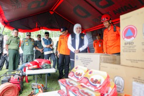Gubernur Khofifah: Empat Tahun Jatim Konsisten Berhasil Turunkan Kebakaran Hutan dan Lahan