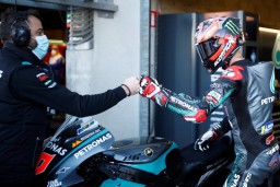 Fabio Quartararo Tercepat di FP 3 GP Prancis