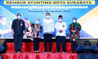 Stunting di Surabaya Menurun Drastis