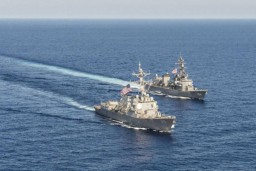 Kapal Perang AS Berlayar di Selat Taiwan Ciptakan Ketegangan