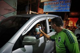 Ini Cara Warga Rungkut Tengah Perangi Covid-19