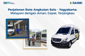 Perjalanan Rute Angkutan Solo - Yogyakarta