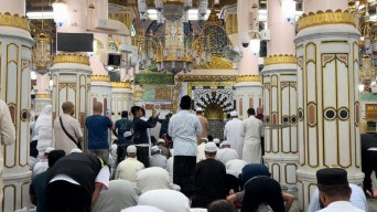 Tasreh Keluar, Jemaah Haji Bisa Masuk Raudhah