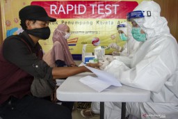 Calo Rapid Test Ditangkap di Stasiun Kereta Api Senen