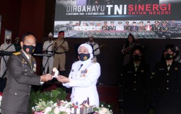HUT TNI ke-75 DIRAYAKAN SEDERHANA DI KODAM V/ BRAWIJAYA