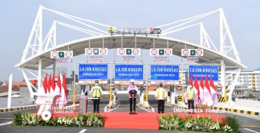 Presiden Resmikan Jalan Tol Dalam Kota Segmen Pulo Gebang-Kelapa Gading