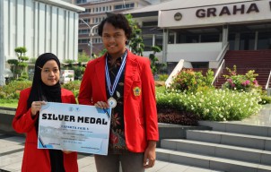 Mahasiswa Untag Surabaya Raih Medali Perak di FAPERTA FAIR 5