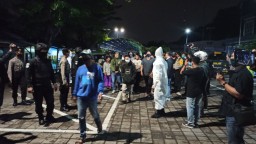 Langgar PSBB, Puluhan Pengunjung Warkop Diamankan ke Polrestabes