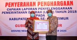 Sangat Baik, Capaian LPPD Kabupaten / Kota Se - Jawa Timur