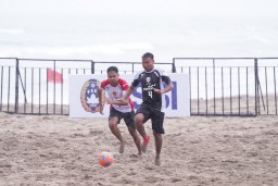 Timnas Sepak Bola Pantai Indonesia Matangkan Kesiapan Menuju AFC Beach Soccer 2025 di Bali