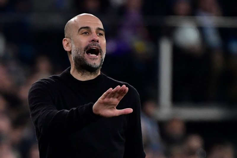 Manajer Mancity Pep Guardiola. ant