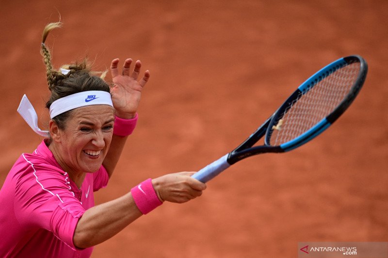 Petenis asal Belarus Victoria Azarenka (AFP/MARTIN BUREAU)