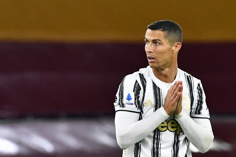 Penyerang Juventus Cristiano Ronaldo. ant