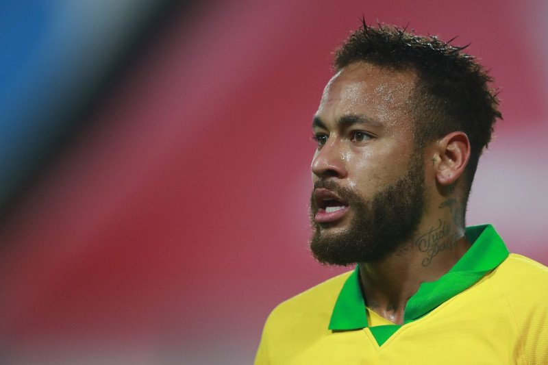 Penyerang Brazil sekaligus PSG Neymar Jr. ant