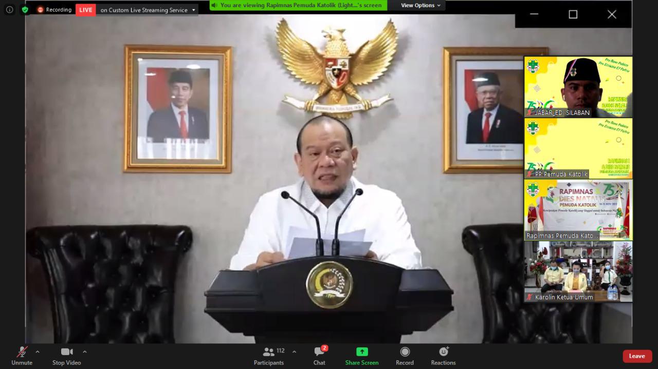Ketua DPD RI AA LaNyalla Mahmud Mattalitti 