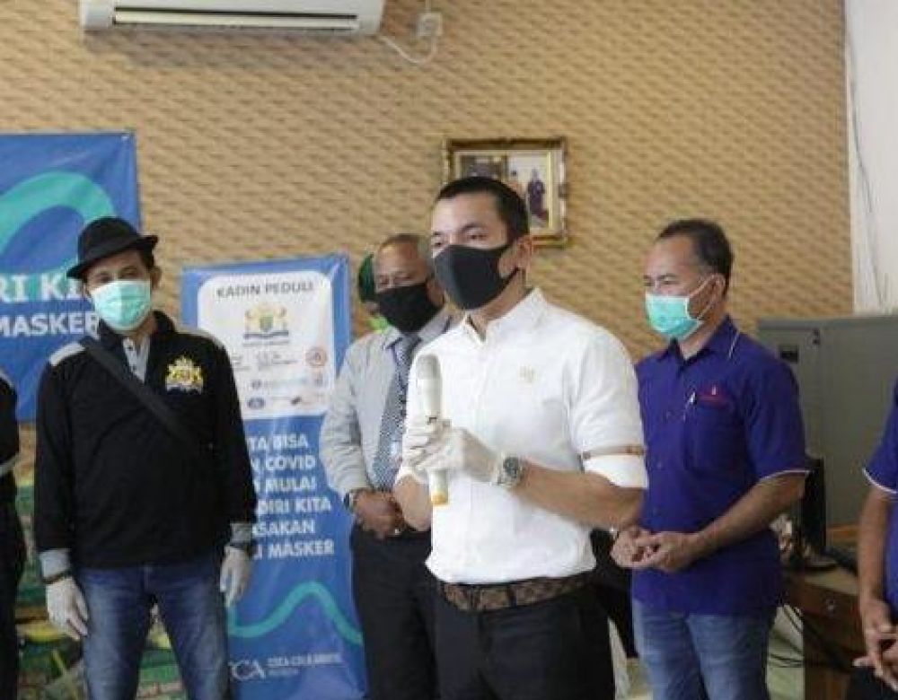 SOSIAL: Dr Muhammad Kadafi berbagi bukan hanya sesama muslim tapi lintas agama. ist