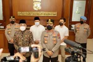Ketua Umum PBNU Silaturahmi ke Polda Jawa Timur