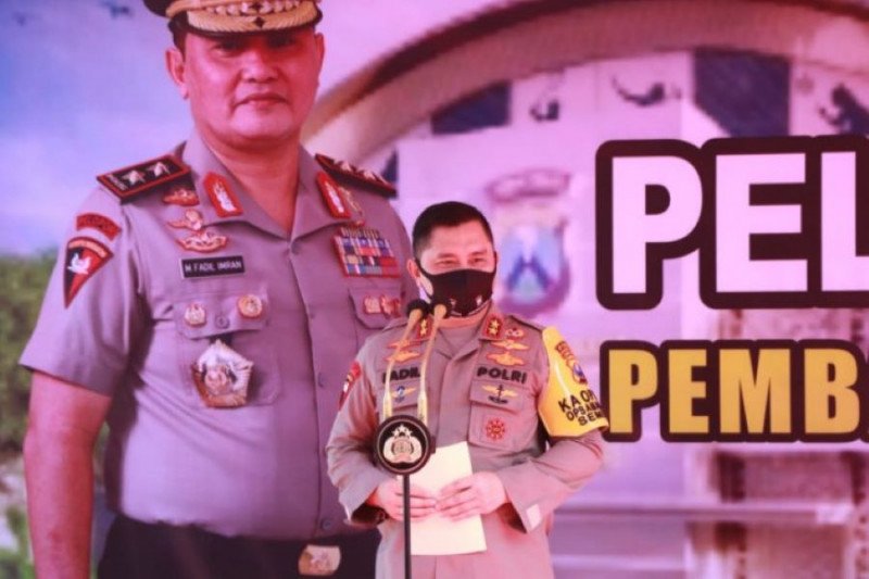Kapolda Jawa Timur Irjen Pol M Fadil Imran saat menyampaikan sambutan pada salah satu kegiatan di Surabaya beberapa waktu lalu. (ANTARA Jatim/HO-Polda Jatim/WI)