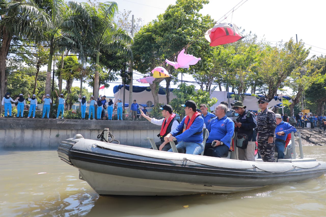 Wagub Jatim Sebut Kalimas Jadi Ikon Surabaya dan Jatim