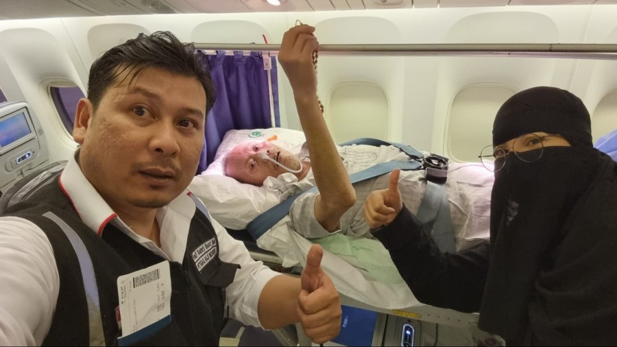 Tim KUH KJRI Jeddah antar jemaah haji pulang ke Tanah Air