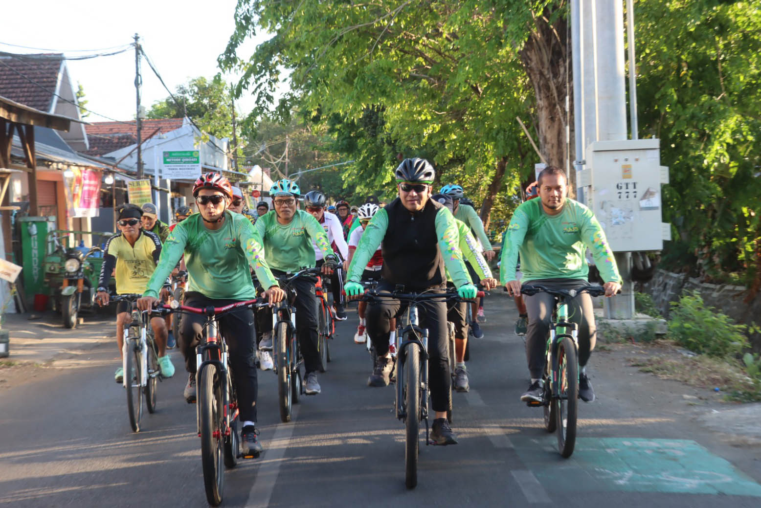 Kemeriahan Hari Jadi ke-665 Kota Probolinggo, Gowes Bareng Pj. Wali Kota Sukses Meriahkan Peringatan