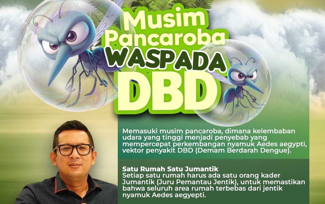  Memasuki musim pancaroba, ketika kelembaban udara meningkat, masyarakat Kota Mojokerto dihadapkan pada tantangan serius dalam peningkatan kasus Demam Berdarah Dengue (DBD)