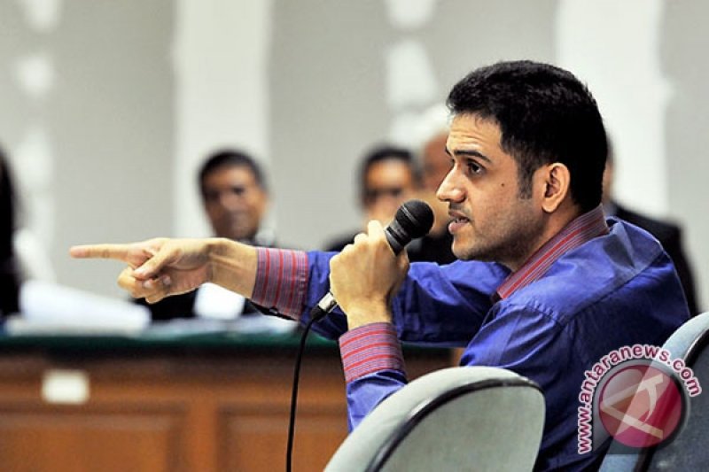 Mantan Bendahara Partai Demokrat Muhammad Nazaruddin