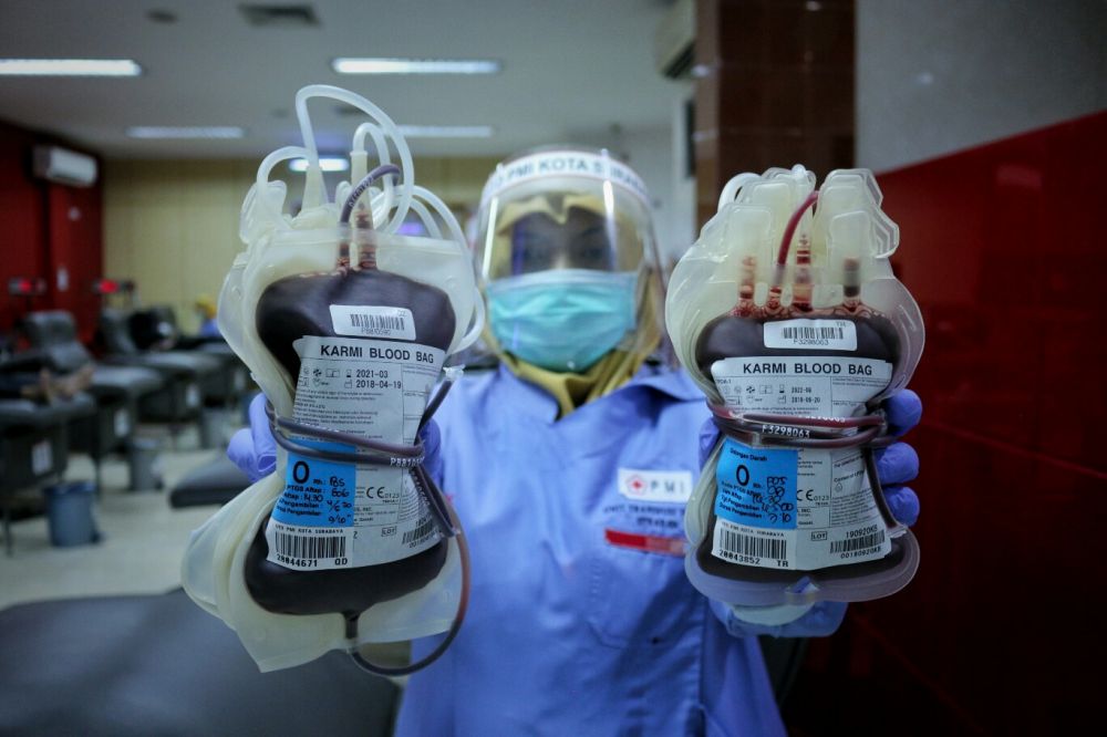 Target harian pendonor darah di Surabaya menurun (Foto: HMP/Zulfikar)