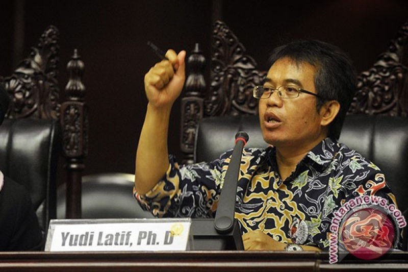 Yudi Latif. (ANTARA FOTO/Yudhi Mahatma)