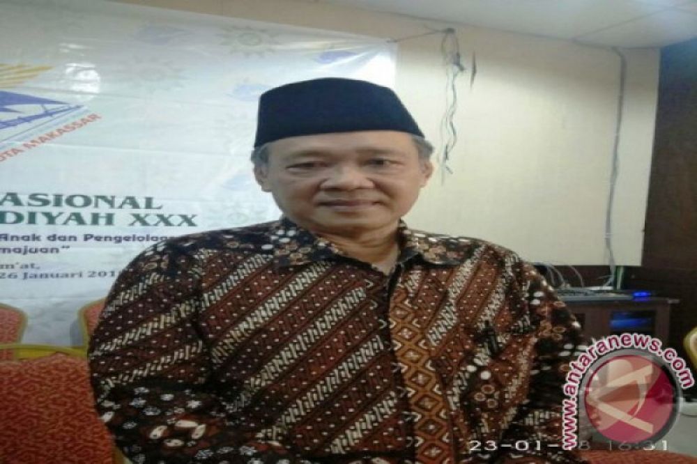 Ketua Majelis Tarjih dan Tajdid Pimpinan Pusat Muhammadiyah Syamsul Anwar. ANTARA