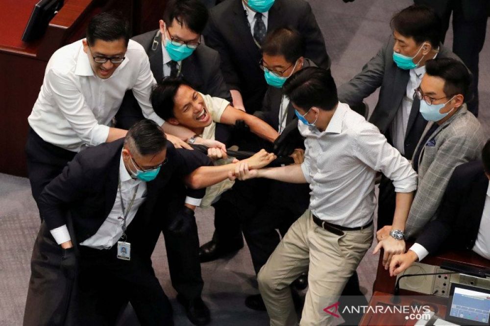 AS Peringatkan China Terkait UU Keamanan Nasional Baru di Hong Kong