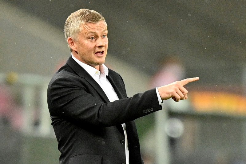 Manajer Manchester United Ole Gunnar Solskjaer. (REUTERS/POOL)

