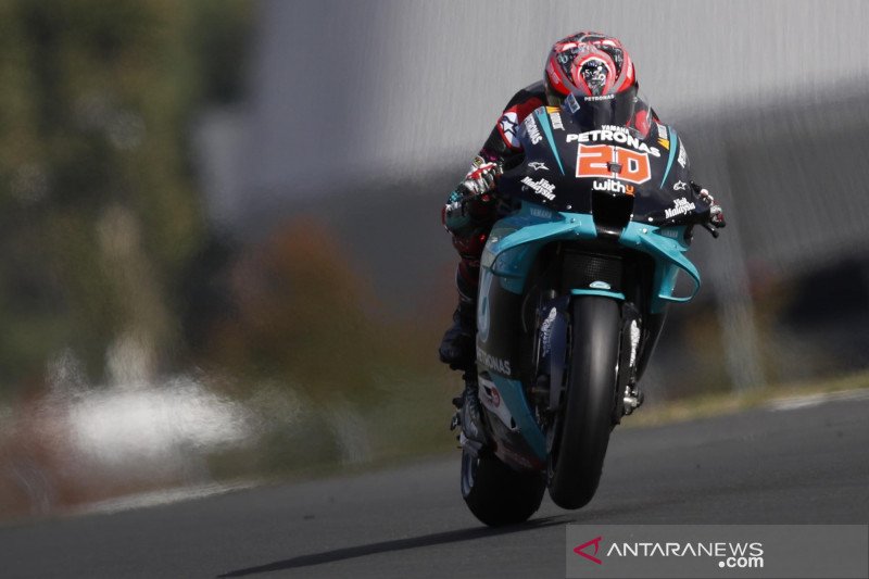 Pebalap Petronas Yamaha Fabio Quartararo. ant
