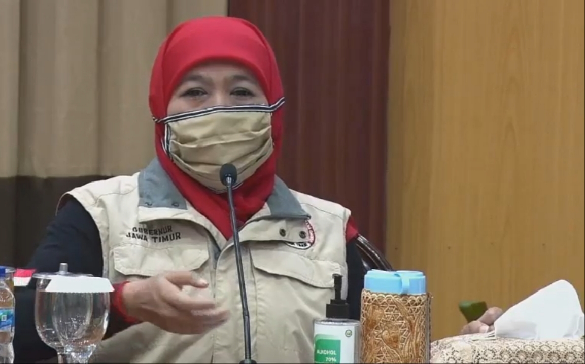 Khofifah menjelaskan, selama pelaksanaan PPKM mikro, telah memberikan dampak yang sangat signifikan terhadap penurunan penyebaran Covid-19 di Jatim. IST