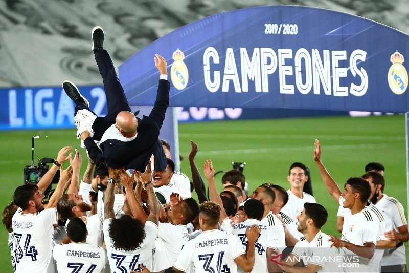 Menang 2-1 dari Villareal, Real Madrid Juara La Liga
