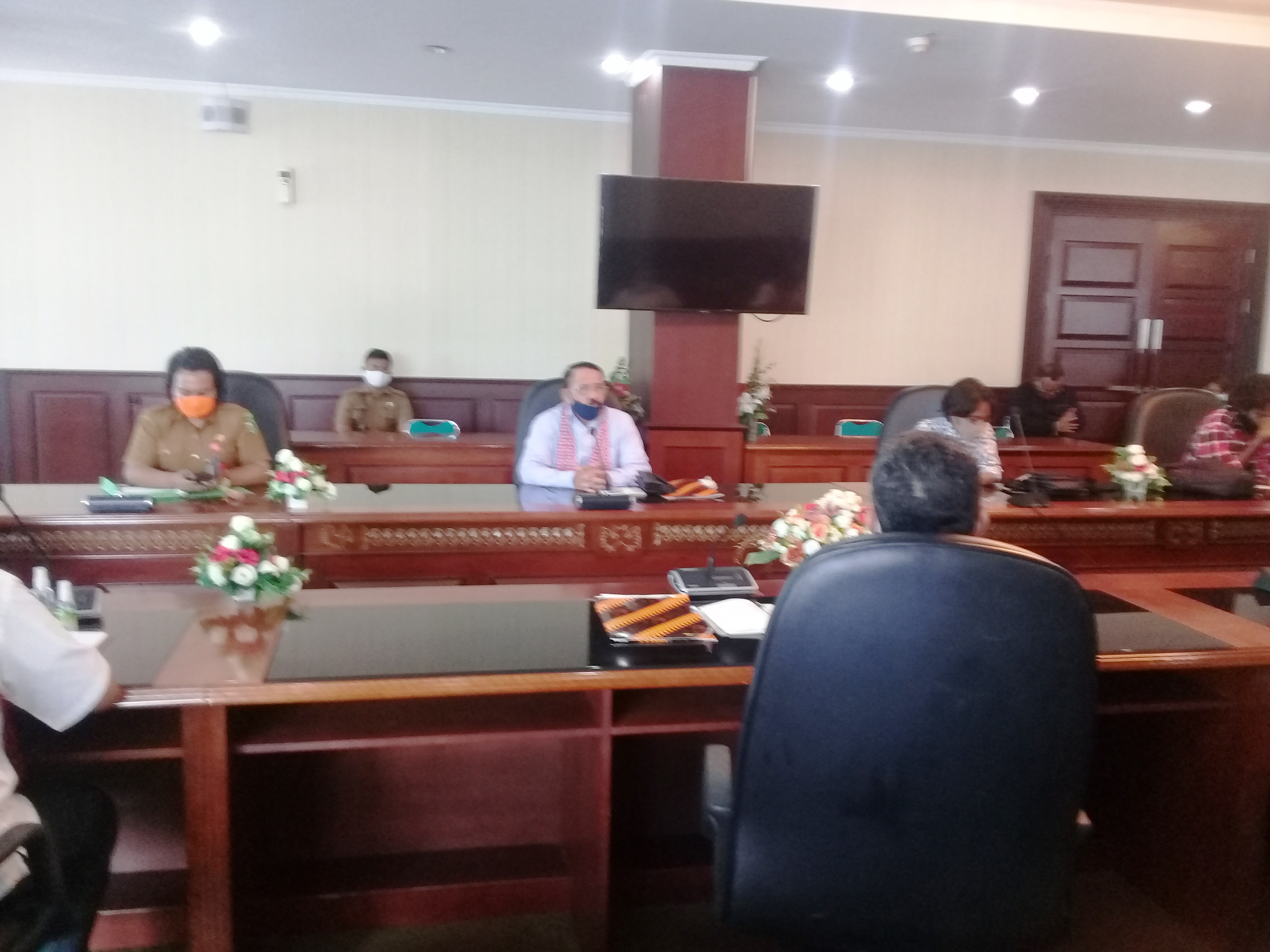 Pertemuan perwakilan paguyupan MBD temui Sekda Maluku. HMP/BOY