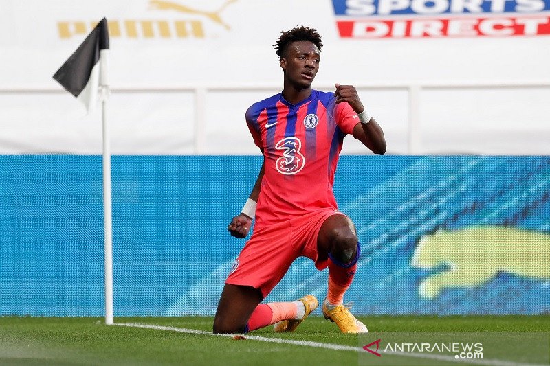 Striker andalan Chelsea Tammy Abraham. ant