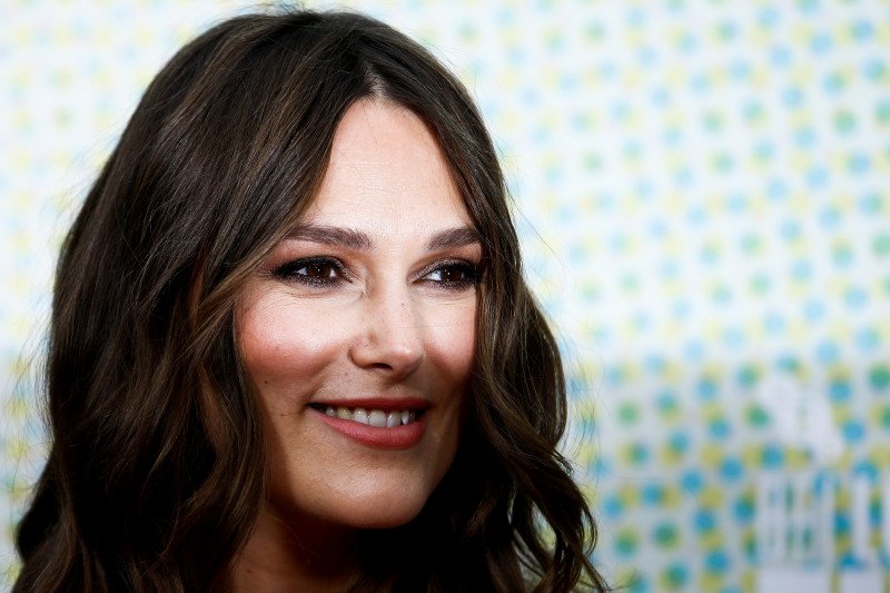 Keira Knightley di BFI London Film Festival 2019, London, Inggris, 10 Oktober 2019 (REUTERS/HENRY NICHOLLS)
