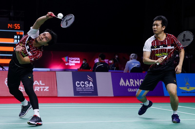 Mohammad Ahsan/Hendra Setiawan Lolos ke Babak Perempat Final