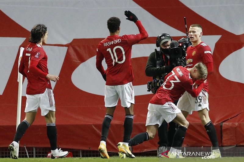 Manchester United Lolos ke Babak Perempat Final Piala FA