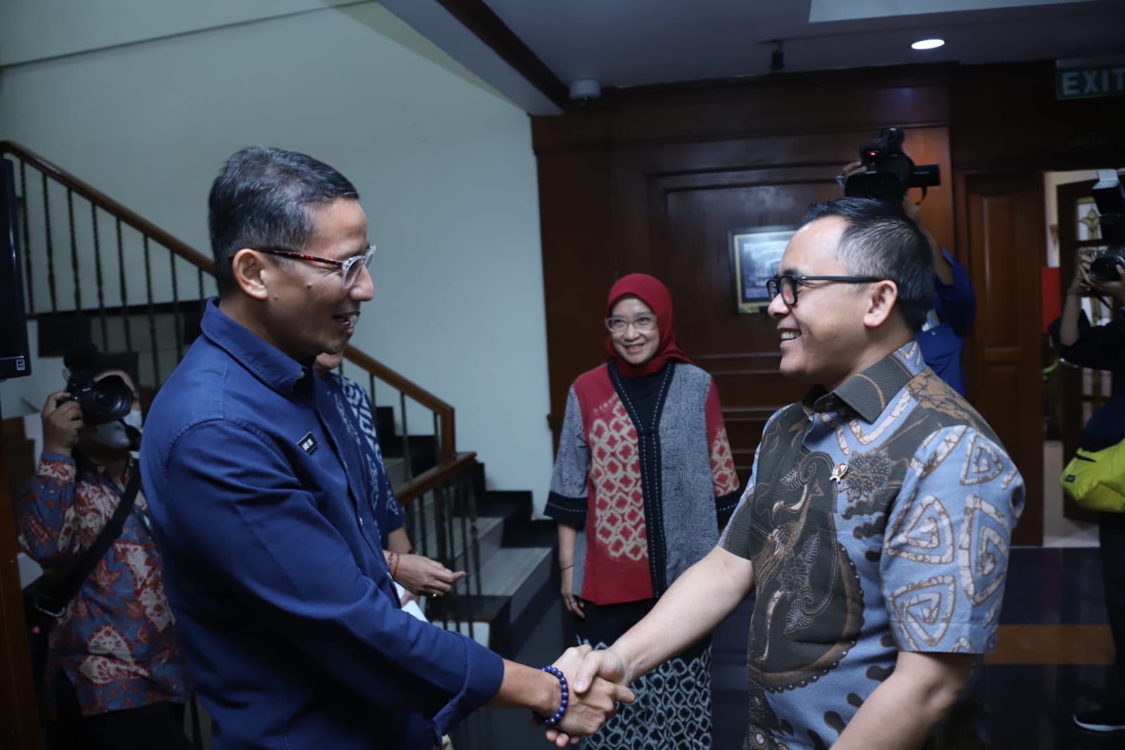 Bertemu Sandiaga Uno, Menteri PANRB Acungi Jempol Penyempurnaan Integrasi Digitalisasi Izin Event
