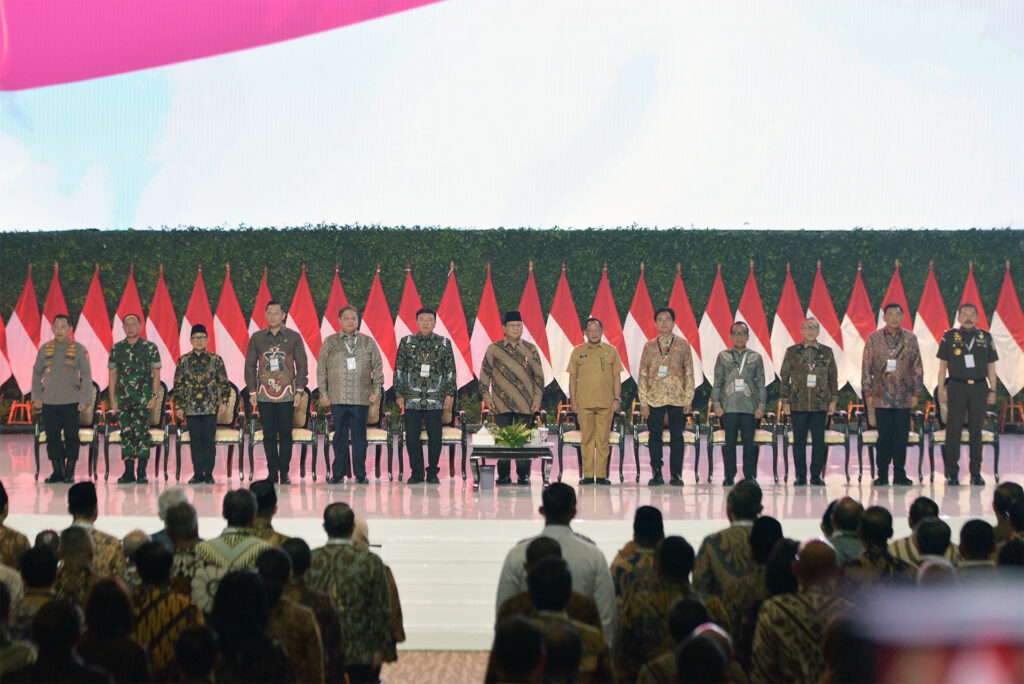 Presiden Prabowo Buka Rakornas Pemerintah Pusat dan Daerah Tahun 2024 di Bogor